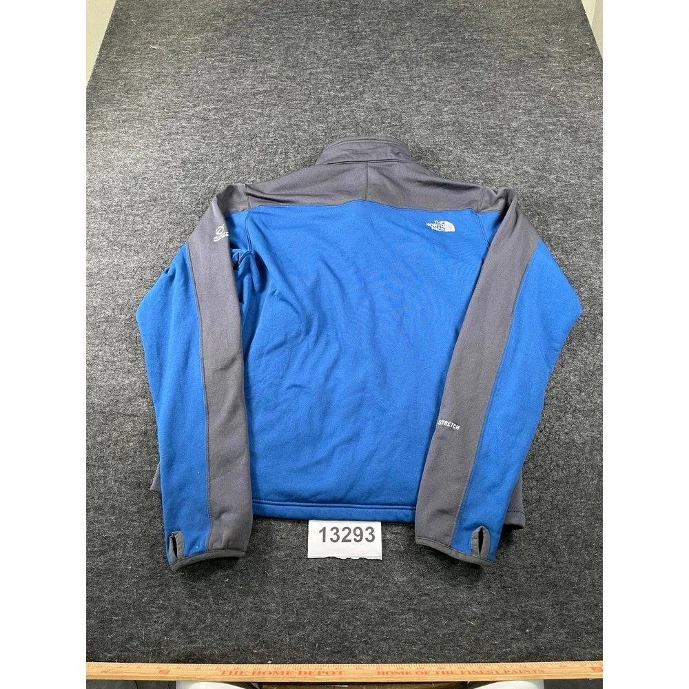 The North Face Flight Series Fleece Jacket Mens XL Blue Gray Colorblock Full Zip